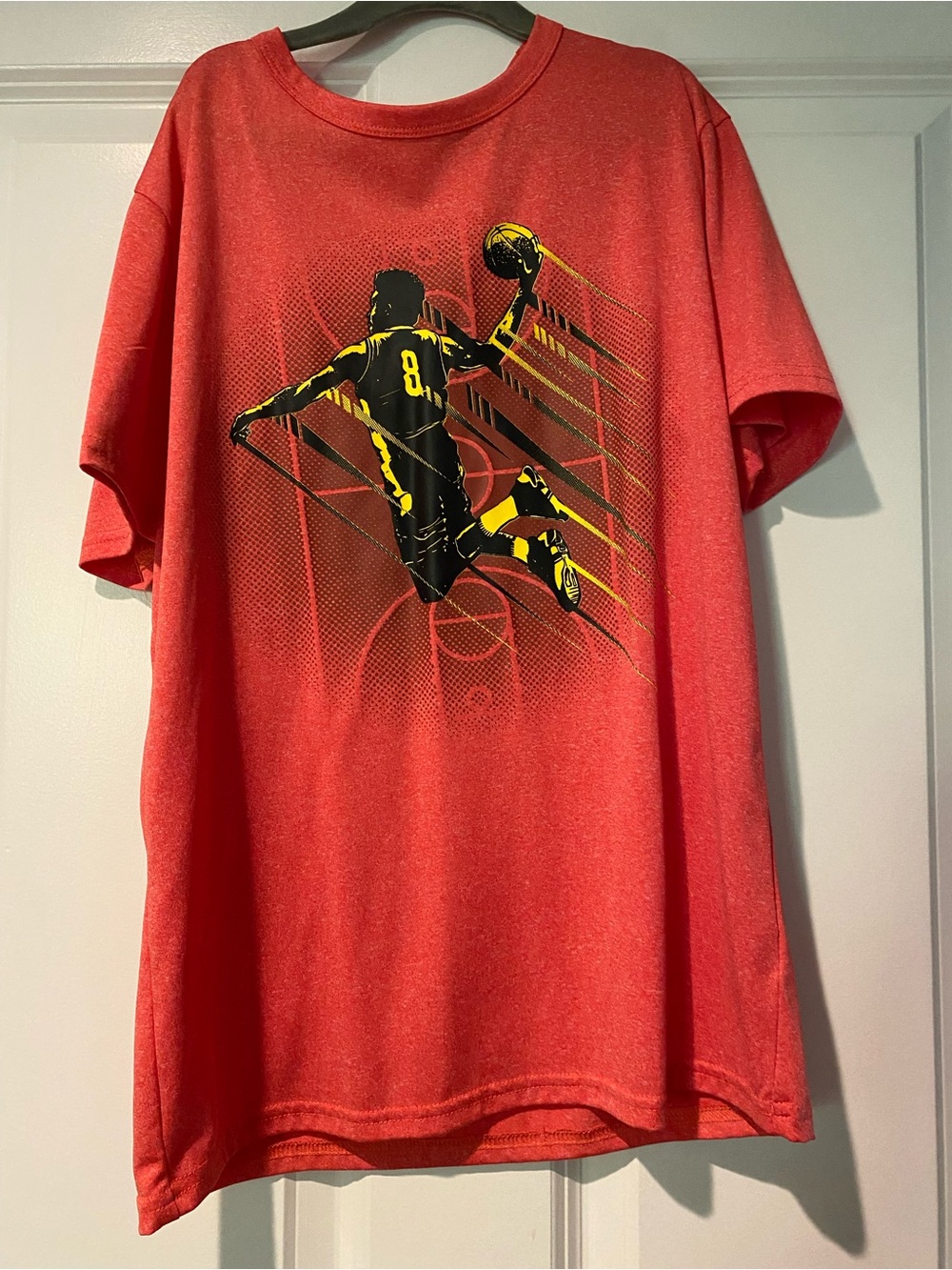 Pro Player Red Short-Sleeve Volleyball Graphic Tee